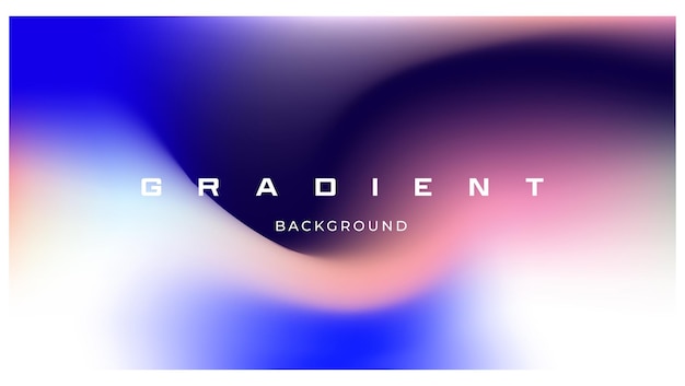 Gradient abstract background design vector