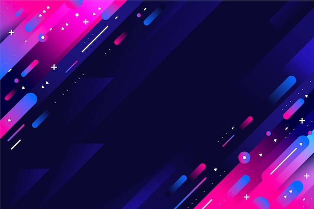 Gradient abstract background design