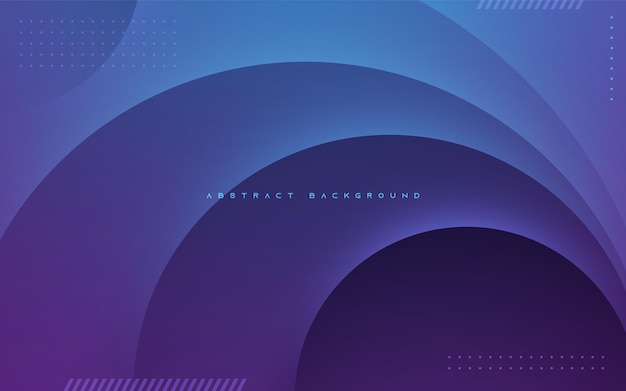 Gradient abstract background elegant circle shape