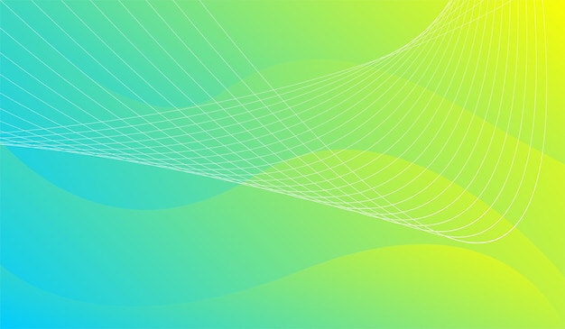 Gradient abstract background wave style