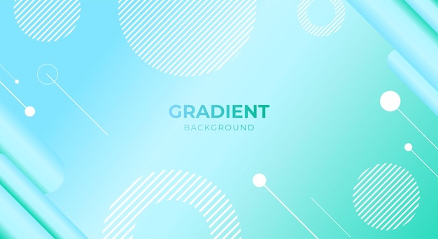 gradient abstract geometric modern background