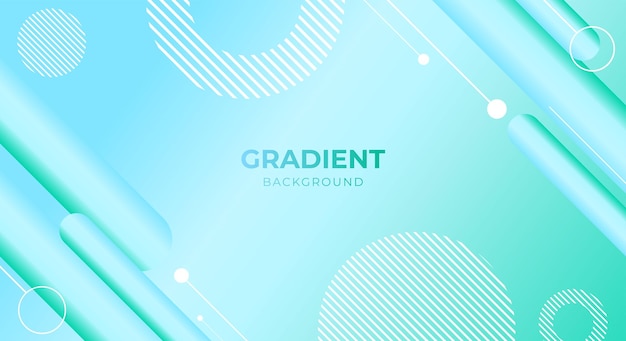 gradient abstract geometric modern background