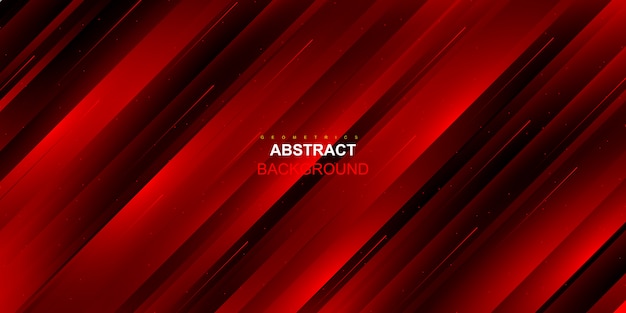 Gradient abstract red stripe background