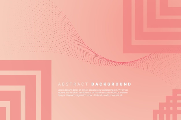 Gradient abstract shape landing page design