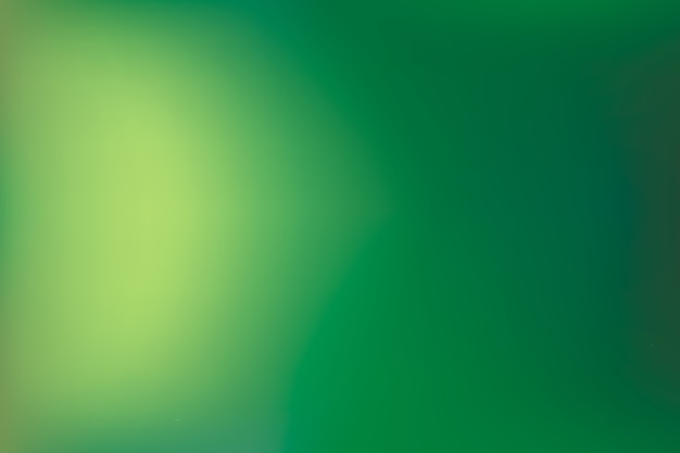 Gradient background in green tones