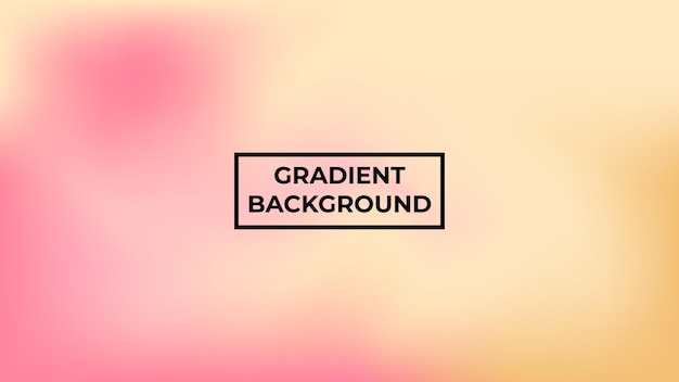 Gradient background and mix of red and orange, easy to edit