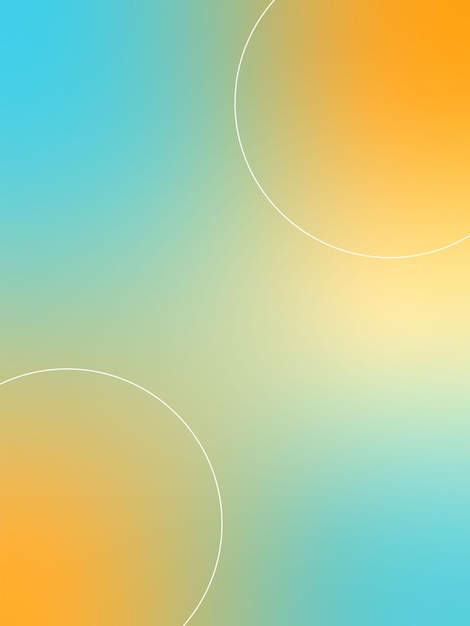 Gradient background with geometric elements