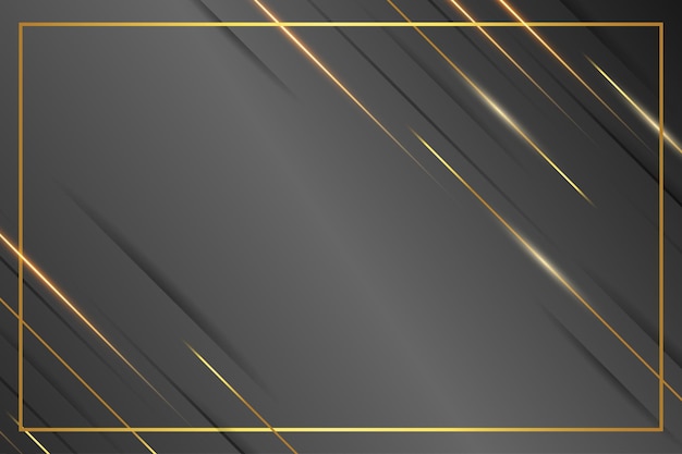 gradient black golden luxury background