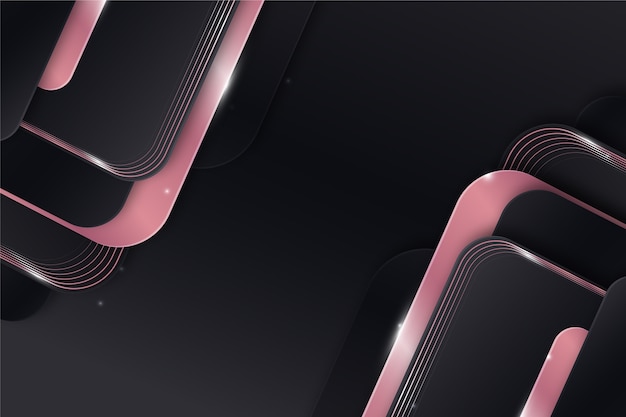 Gradient black and rose gold background