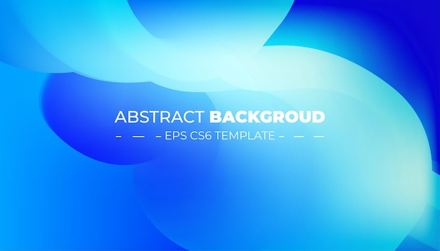 Gradient blue color abstract style background design template