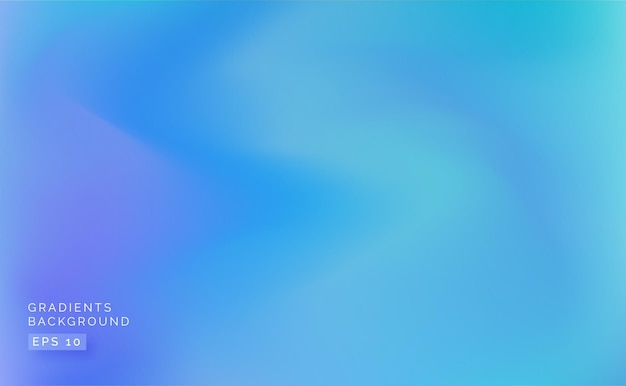 Gradient blur blue abstract background