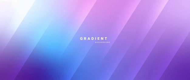 Gradient blurred colorful background