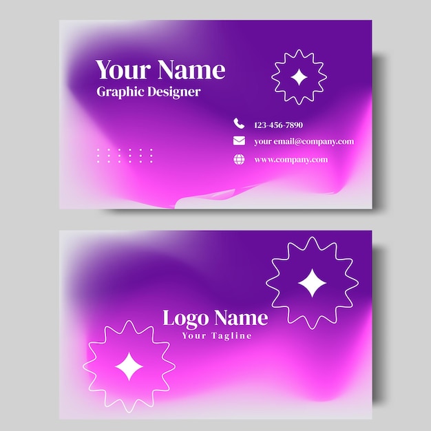 Gradient Business Card