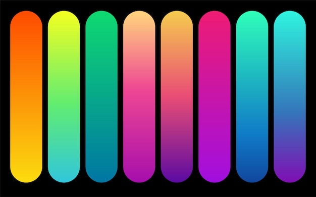 gradient color background. Modern screen vector design for mobile app.