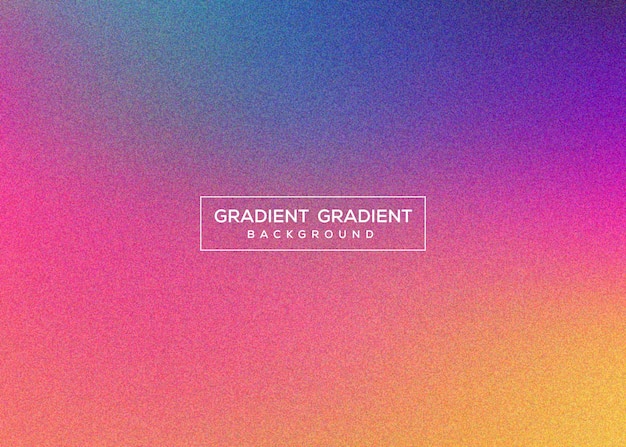 Vector gradient colorful gradient grainy background