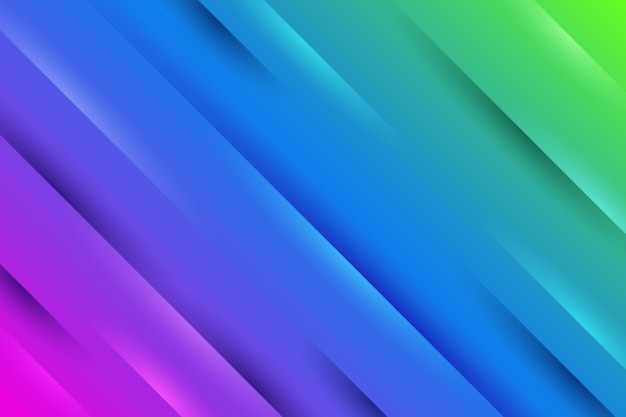 Gradient dynamic lines background