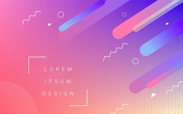 gradient geometric background