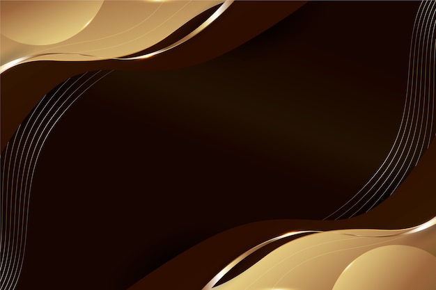 Vector gradient gold  gradient background