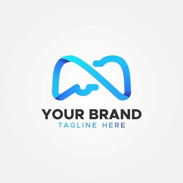 Gradient Logo Template Vector