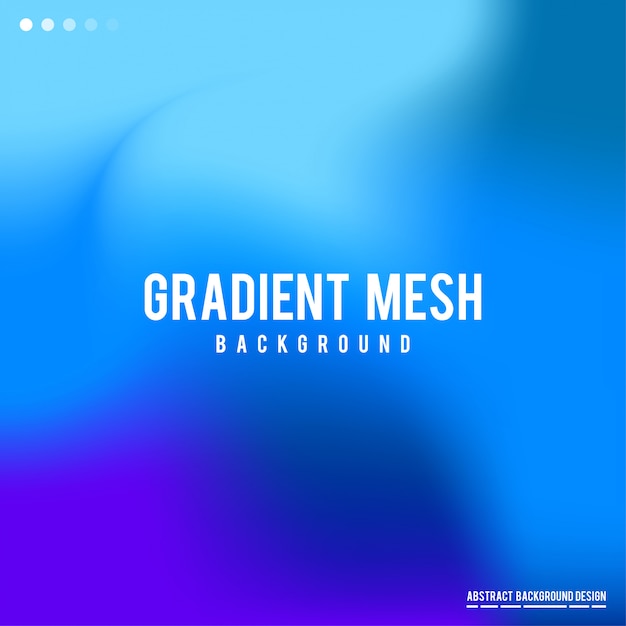 Gradient mesh abstract background 