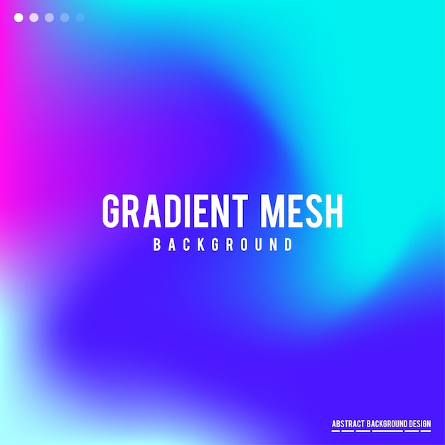 Gradient mesh abstract background 