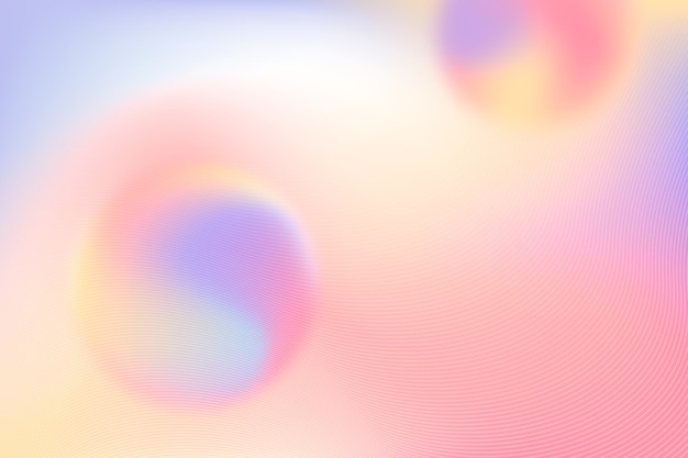 Gradient minimalist background with circles