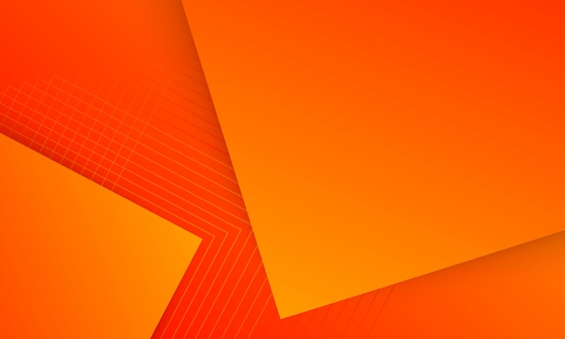 Gradient orange background, abstract creative initial digital background