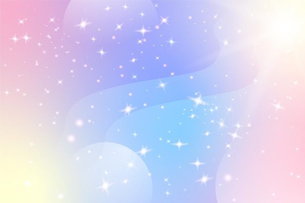 Gradient pastel sky background