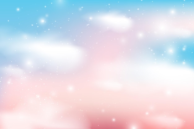 Gradient pastel sky background