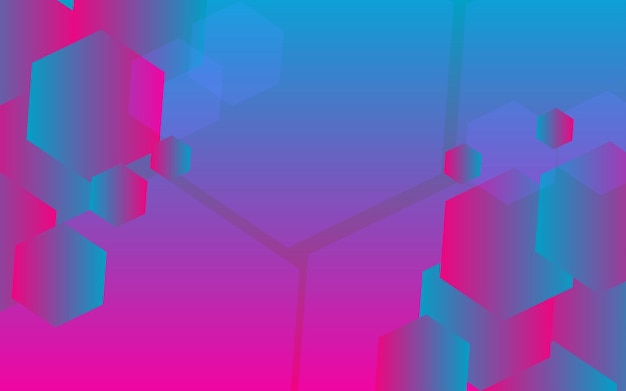 Gradient pink blue Background Abstract