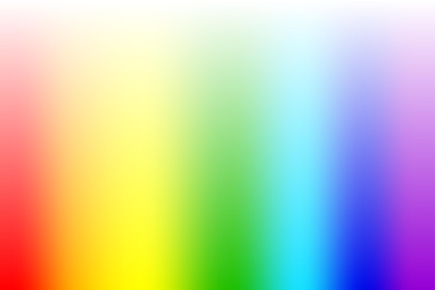 Vector gradient rainbow background color spectrum blend smooth color transition vibrant vector backdrop