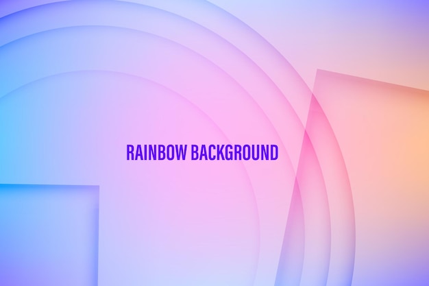 Gradient rainbow background design with gradient wallpaper