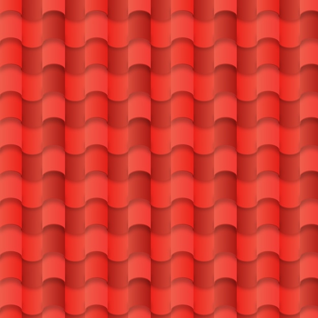 Gradient roof tile pattern