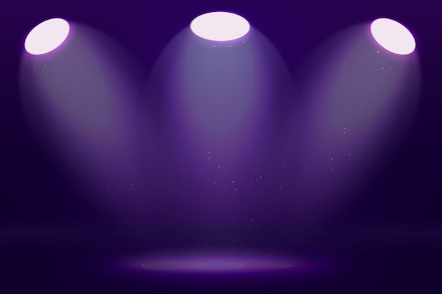 Gradient spot lights background