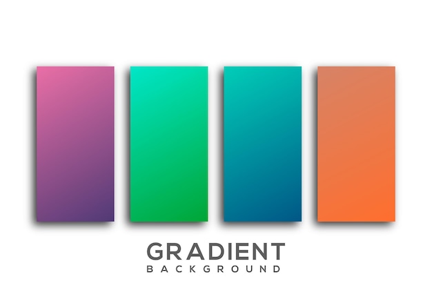 Gradient Vector Background Images - Beautiful Gradient Vector Background Template