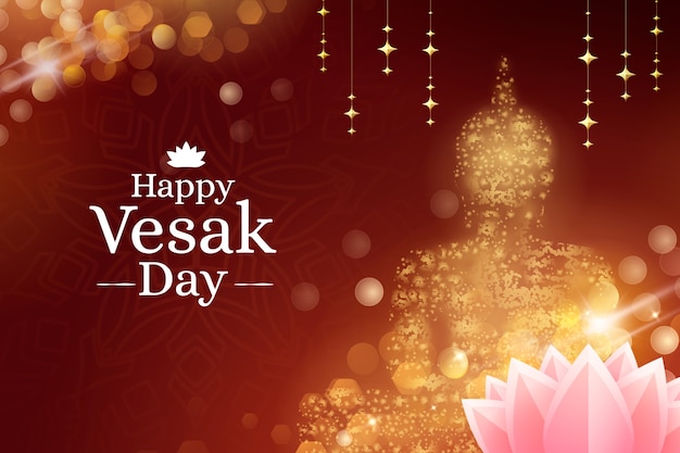 Gradient vesak background