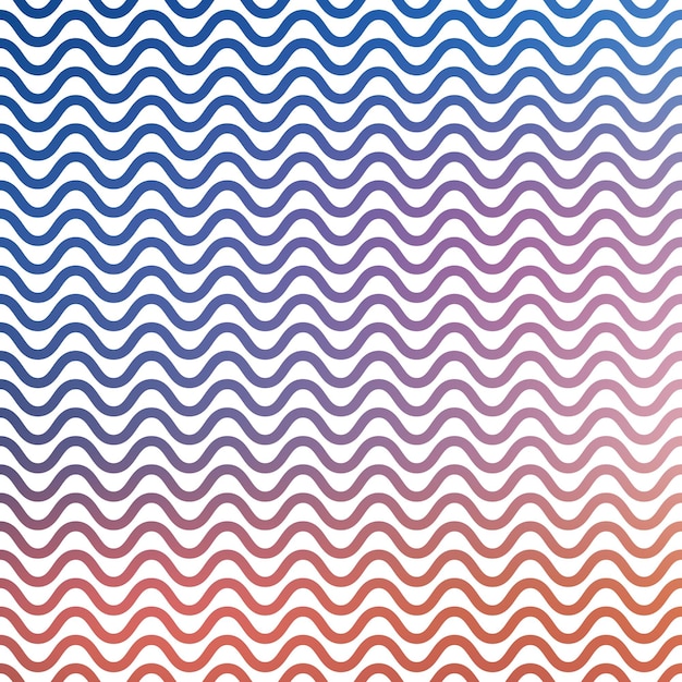 Vector gradient waves pattern, abstract geometric background. luxury and elegant stylei llustration