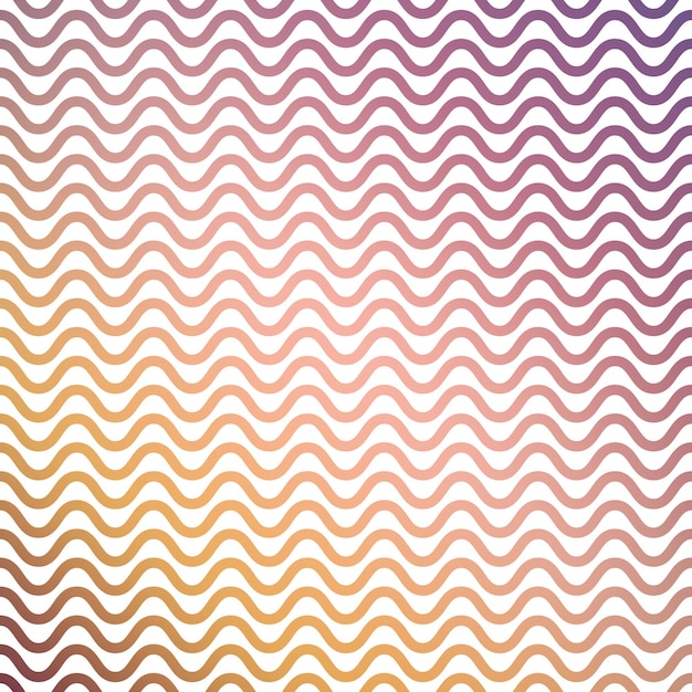 Vector gradient waves pattern, abstract geometric background. luxury and elegant stylei llustration