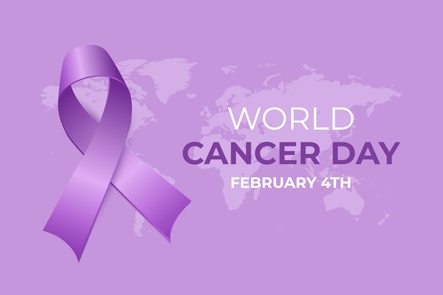 Gradient world cancer day