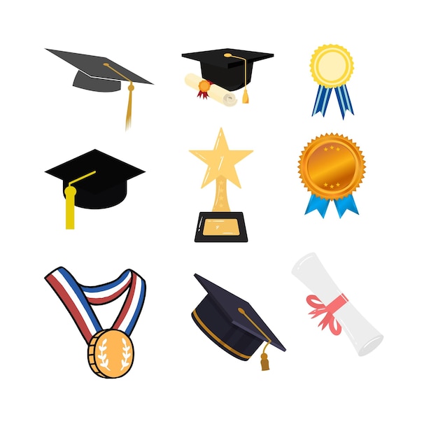 Vector graduate asset