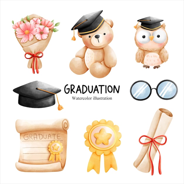 Graduation day Vector illustration