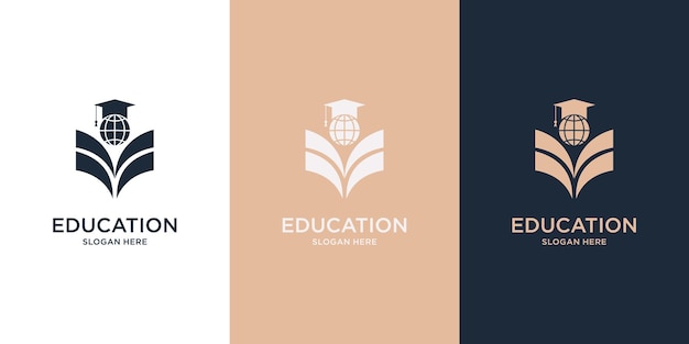 Graduation Education Inspiration Logo Design, Template.