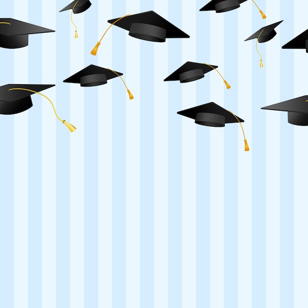 Graduation elements grapahic for template with style