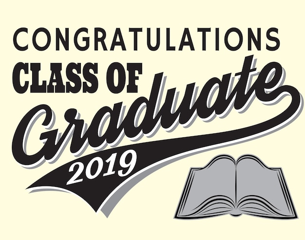 Graduation vector Class of 2019 Congrats grad Congratulations Graduate