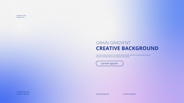 Grain gradient creative background