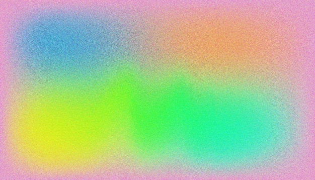 Grainy colorful gradient background design