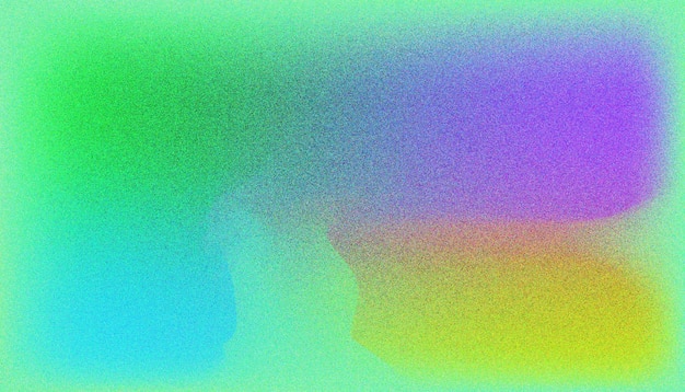 Grainy colorful gradient background design