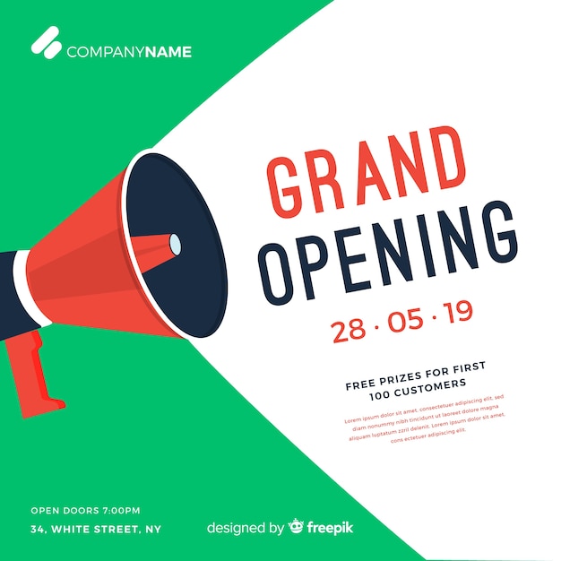 Grand opening