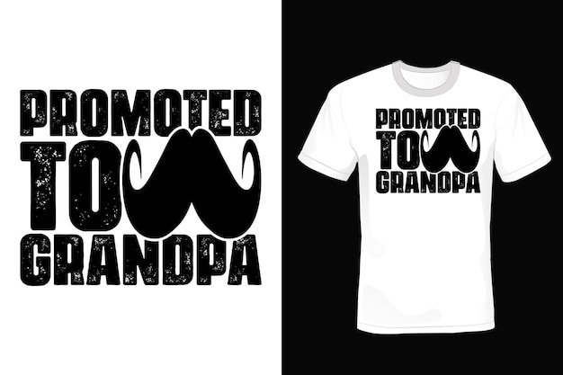 Grandfather T shirt design, typography, vintage