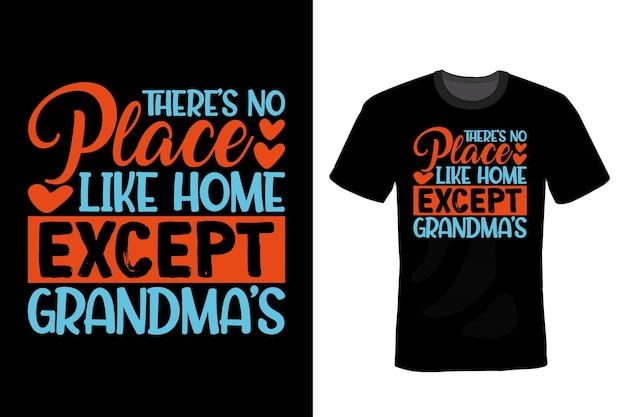 Grandma T shirt design, typography, vintage